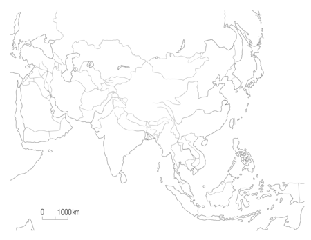 白地図データ 社会科教師用サポートコンテンツ 体験版 浜島書店